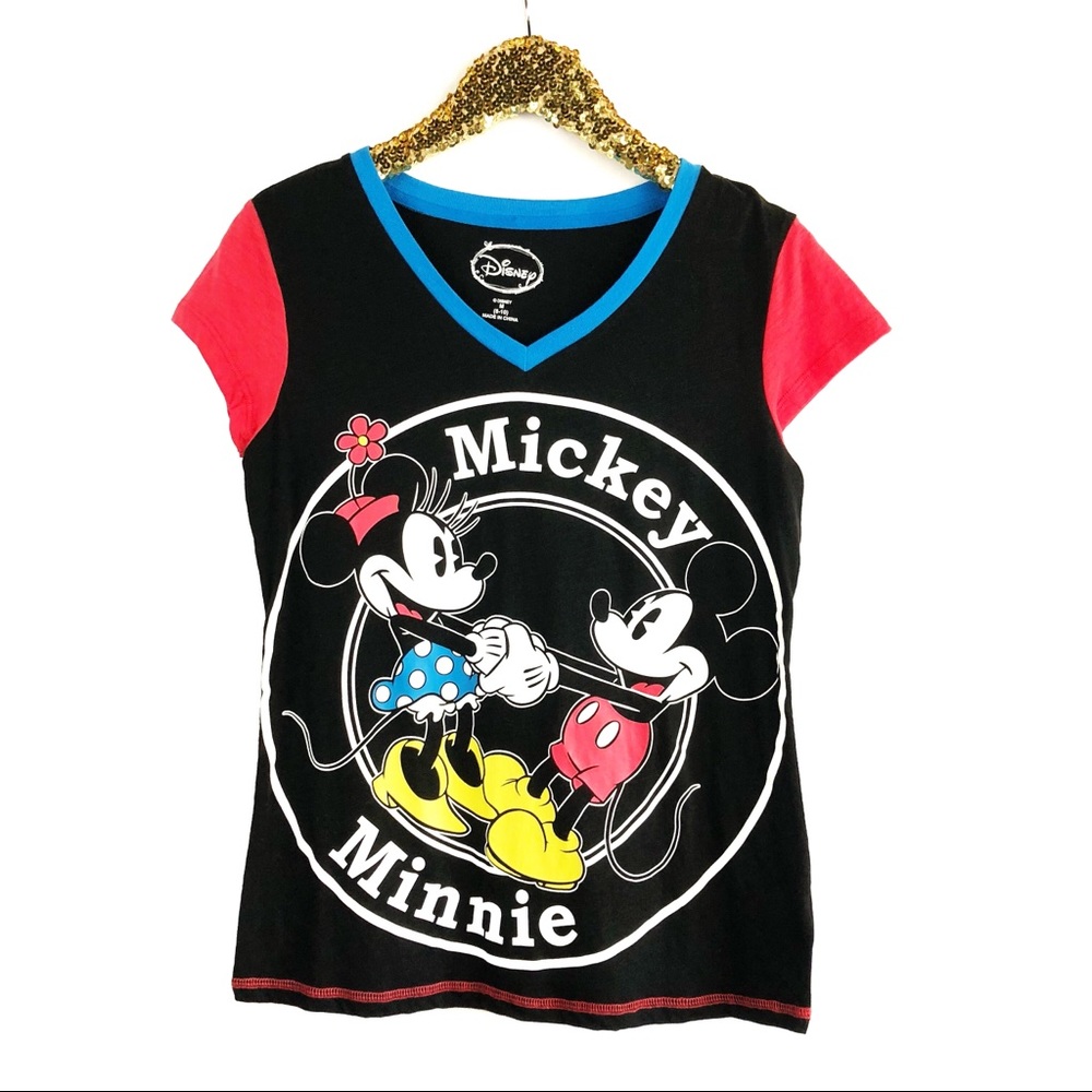 Disney Mickey Minnie Mouse T Shirt M